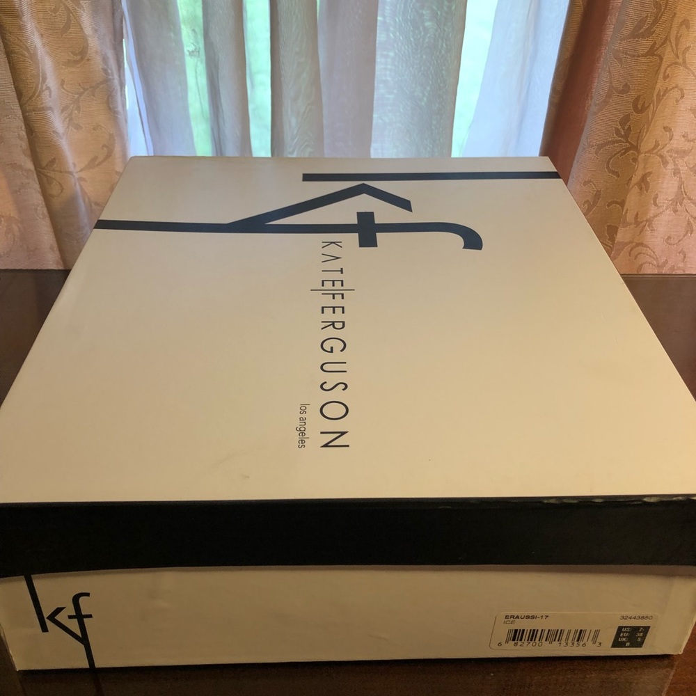 NEW Kate Ferguson Eraussi Ice - Cream Leather 7.5 - Picture 6 of 6